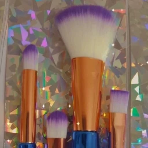 ست براش 4 تکه طرح پری دریایی — تصویر ۷