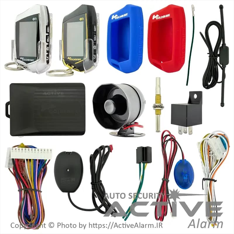 دزدگیر تصویری گلدن بت مدل G1 [باطری‌خور]