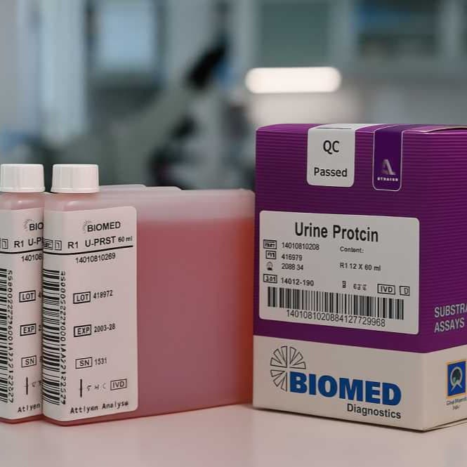 کیت بیوشیمی URINE PROTEIN برند BIOMED