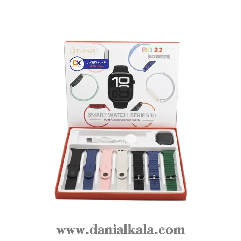 ساعت هوشمند مدل ZT-Pro20 با 6 ماه گارانتی — تصویر ۲