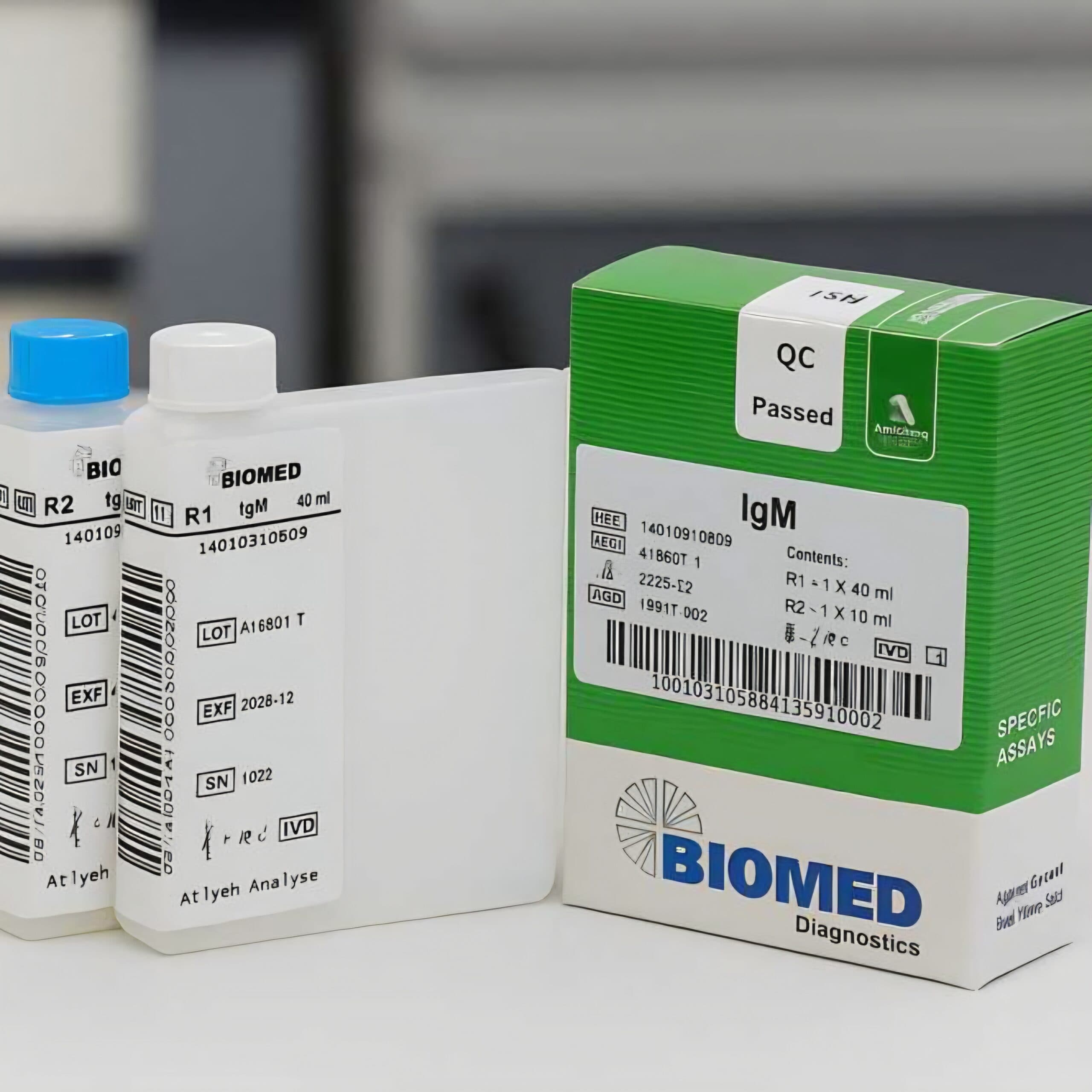 کیت بیوشیمی IgM برند BIOMED
