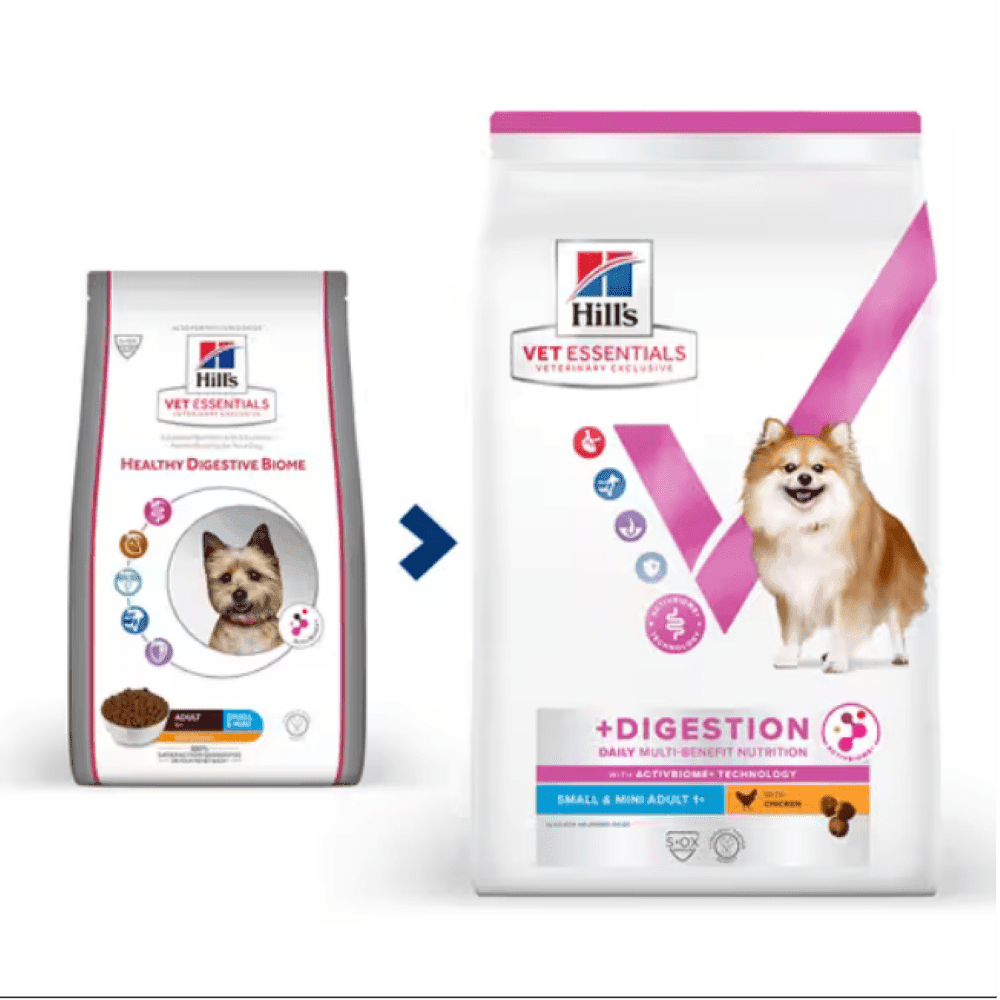 غذای خشک هیلز سگ دایجسشن (مراقبتی گوارش حساس) | نژاد کوچک (2 کیلوگرم) Hill’s Vet Essentials Adult 1+ Small & Mini Digestion — تصویر ۷