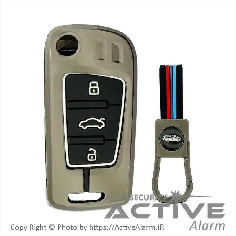 کاور لوکس فلزی ریموت MVM مدل X22 دو دکمه