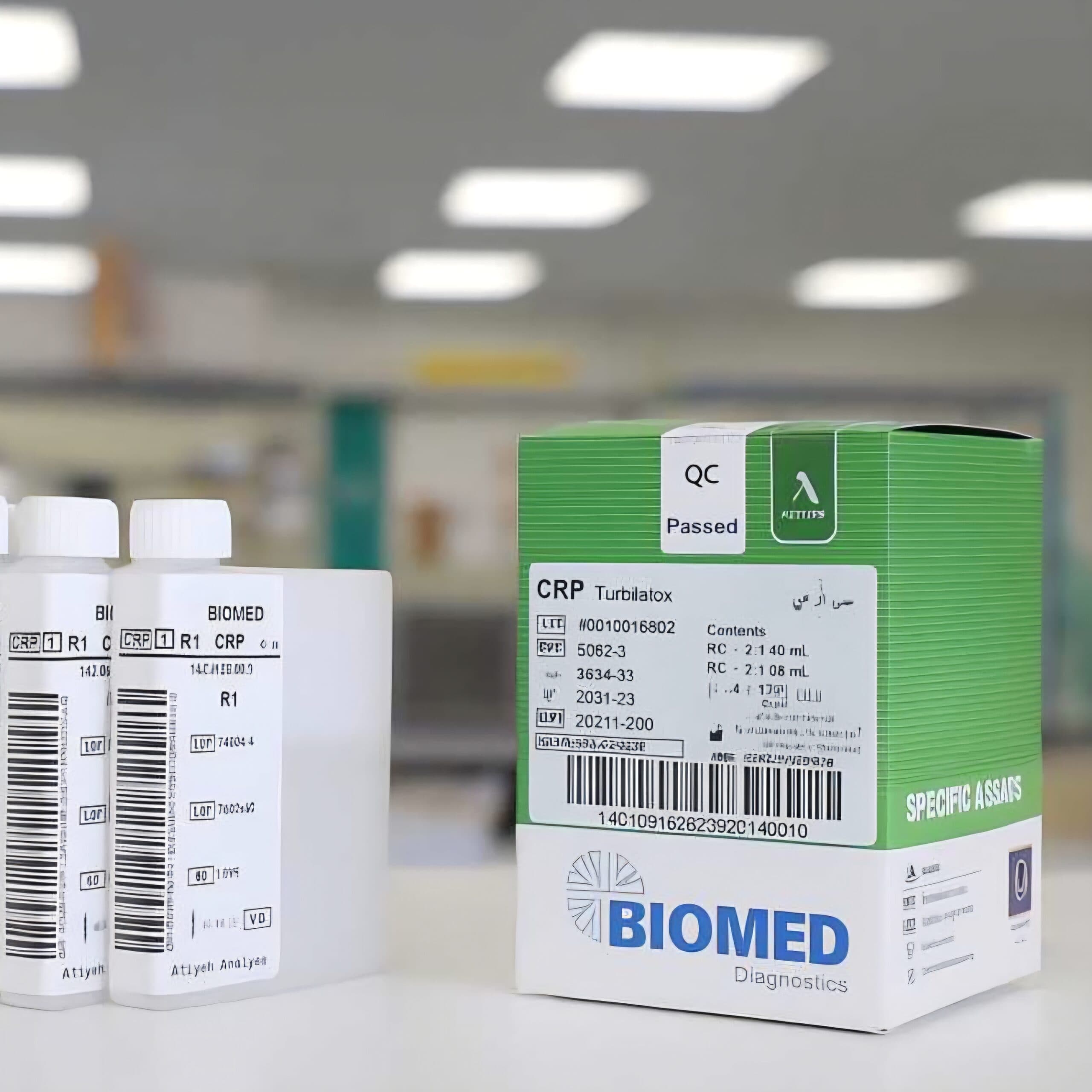 کیت بیوشیمی CRP برند BIOMED