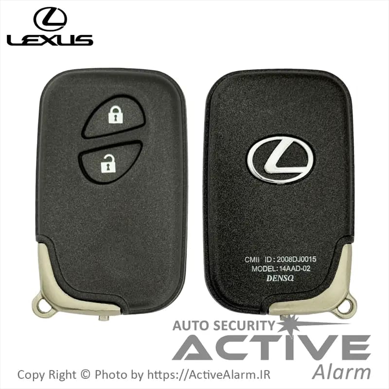 قاب ریموت فابریک لکسوس CT200h دو دکمه — تصویر ۲