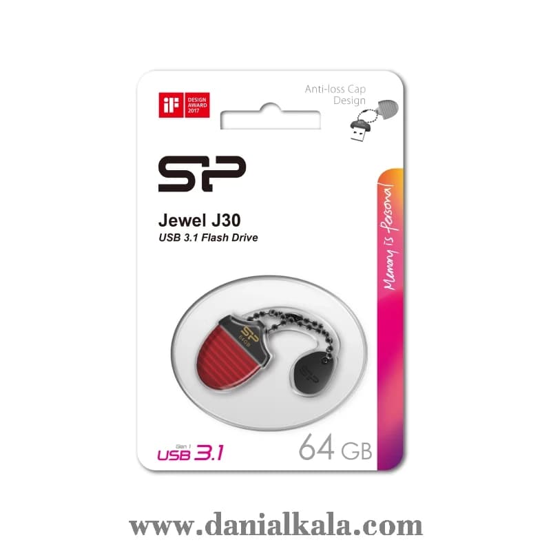 فلش مموری سیلیکون پاور مدل Jewel J30 ظرفیت 64 گیگابایت — تصویر ۲