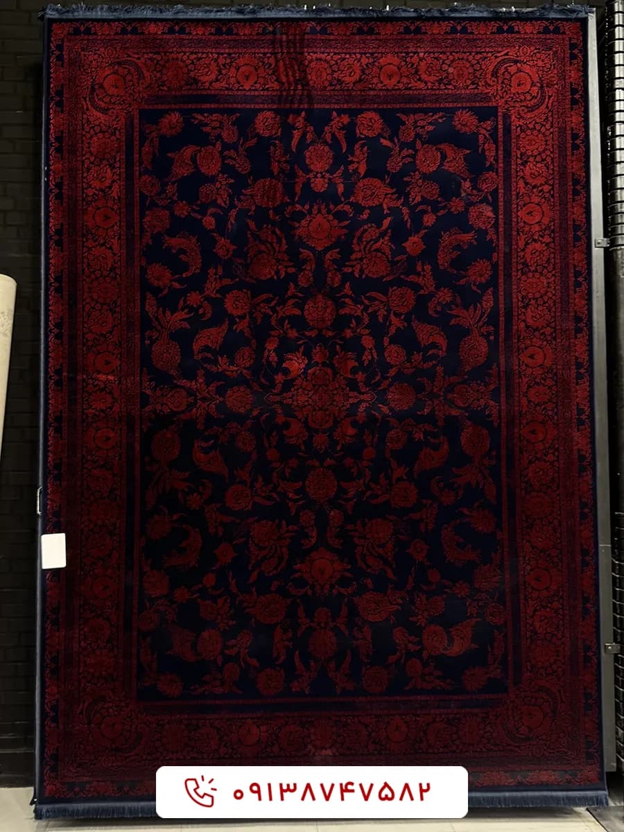 فرش 1200 شانه کد 1050 لاکی
