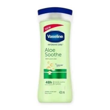 لوسیون بدن آلوورا وازلین Vaseline مدل Aloe Soothe حجم 400 میلی لیتر