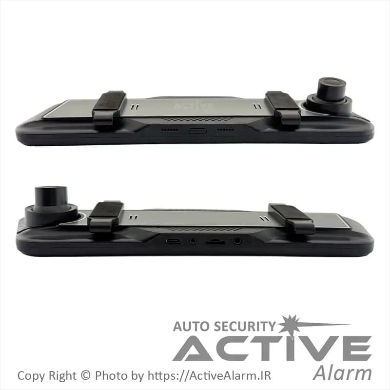 مانیتور آینه‌ای سه لنز Vehicle Black Box DVR مجهز به WiFi — تصویر ۴