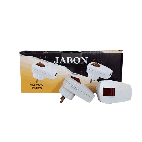 دوشاخه کلیددار جابون JABON – ارت دار با مقاومت بالا — تصویر ۳