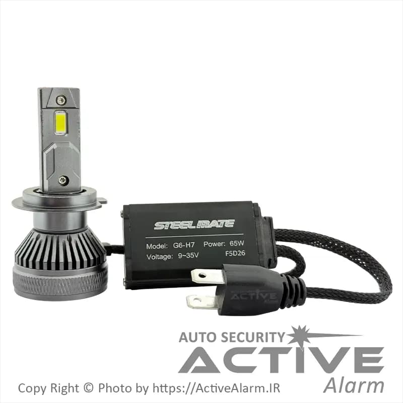 هدلایت و چراغ LED خودرو SteelMate مدل G-6 — تصویر ۳