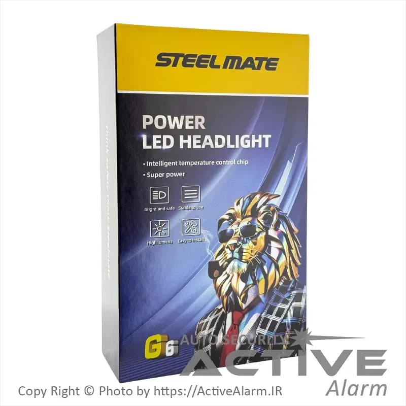 هدلایت و چراغ LED خودرو SteelMate مدل G-6 — تصویر ۵