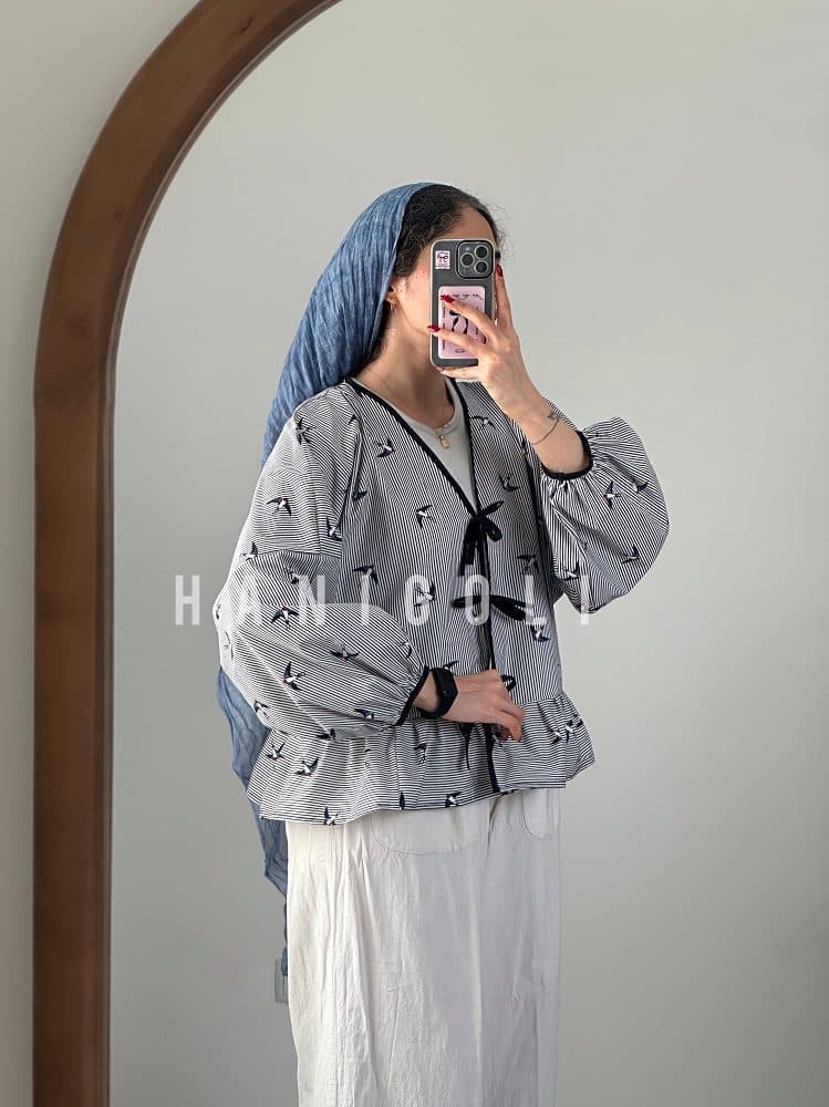 مانتو عروسکی بندیلکی طرح پرستو | برند حانی گلی — تصویر ۵