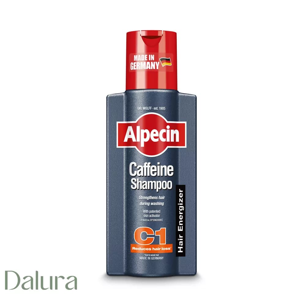 آلپسین شامپو ضد ریزش مو آلپسین Alpecin C1 با حجم 250میل اصل