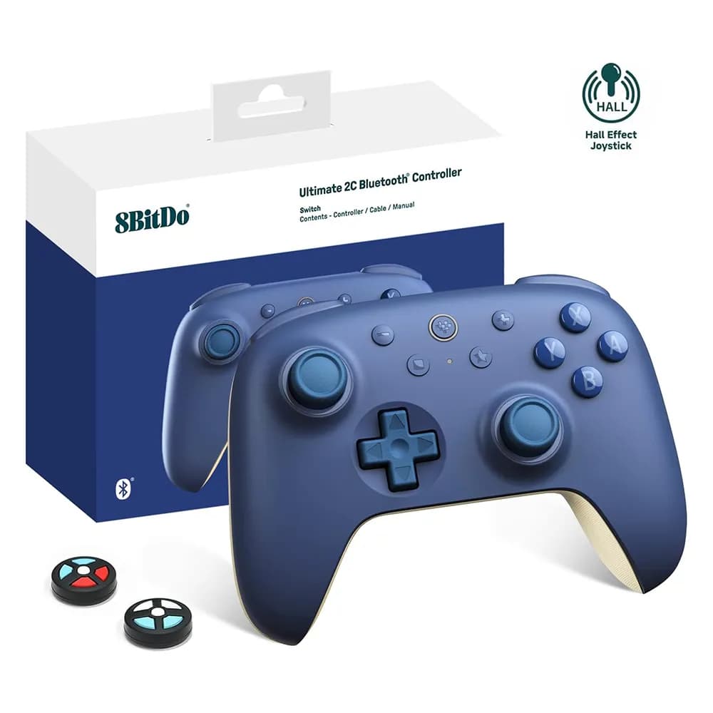 دسته بازی بی‌سیم 8BitDo Ultimate 2C برای Nintendo Switch و Switch 2 برند 8BitDo مدل 80nc