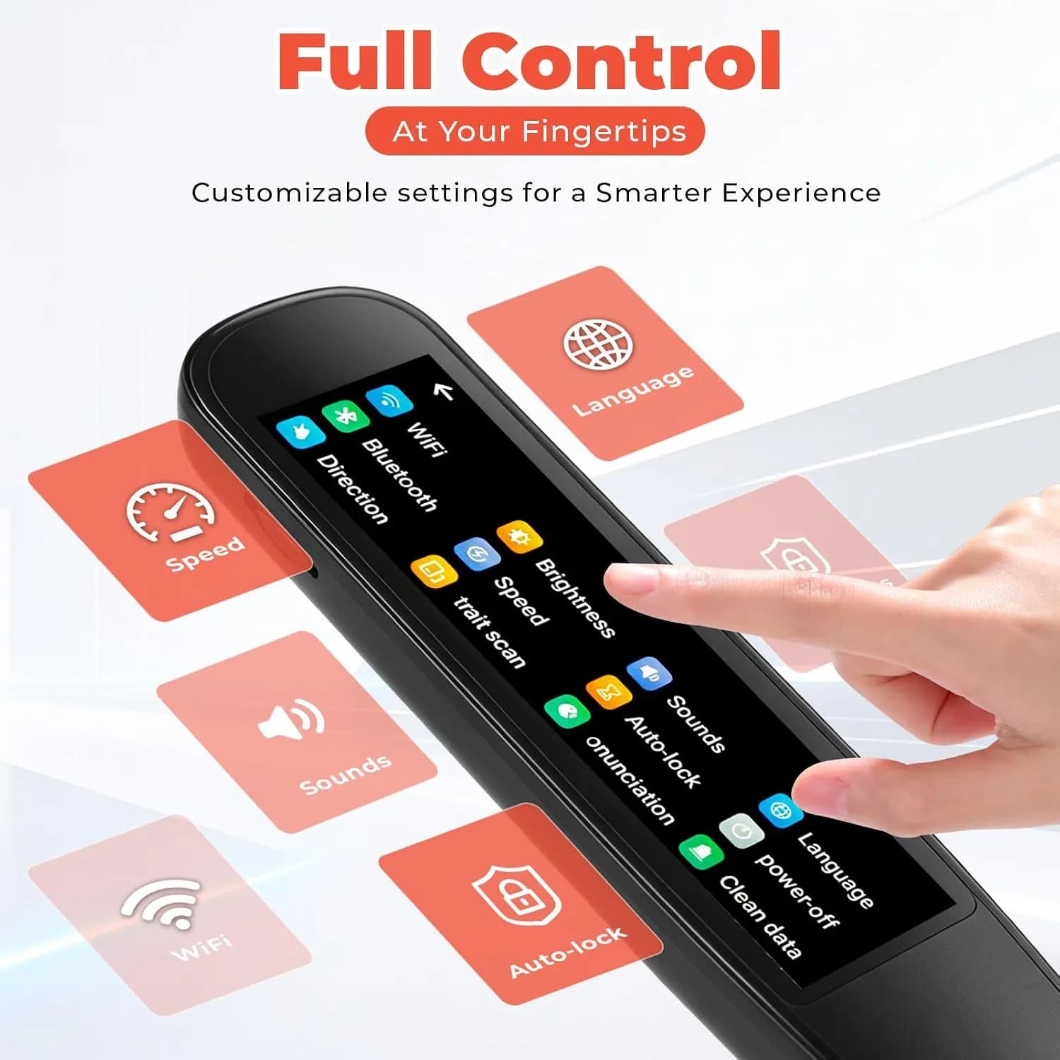 خودکار مترجم و اسکنر هوشمند FUNNYPANDA برند FUNNYPANDA مدل S8 Pro — تصویر ۸