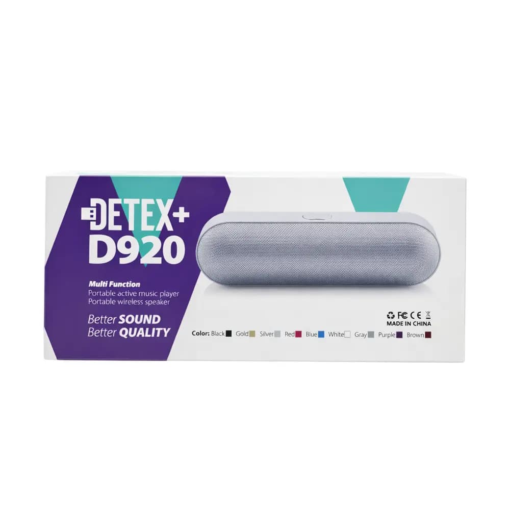 اسپیکر بلوتوثی دتکس پلاس (DETEX+) مدل D920 — تصویر ۴