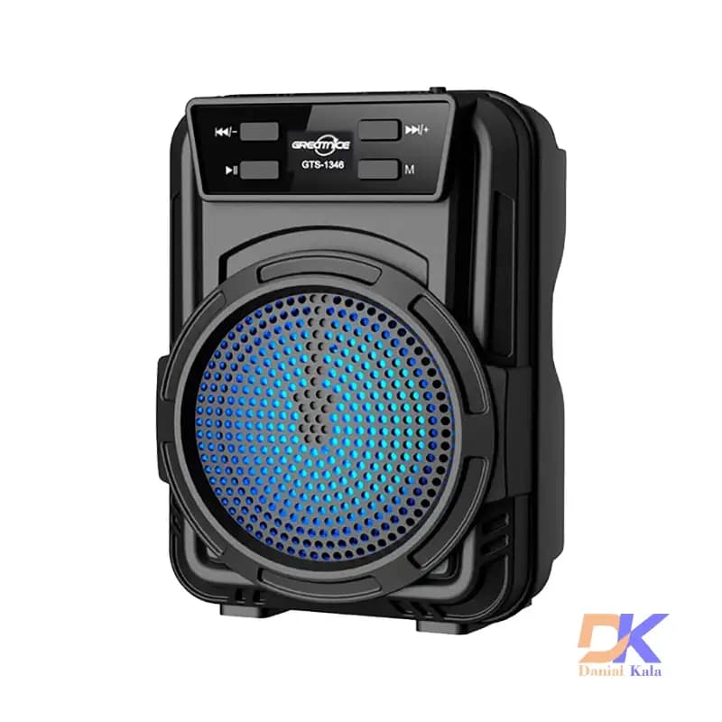 اسپیکر بلوتوثی قابل حمل GTS مدل 1346