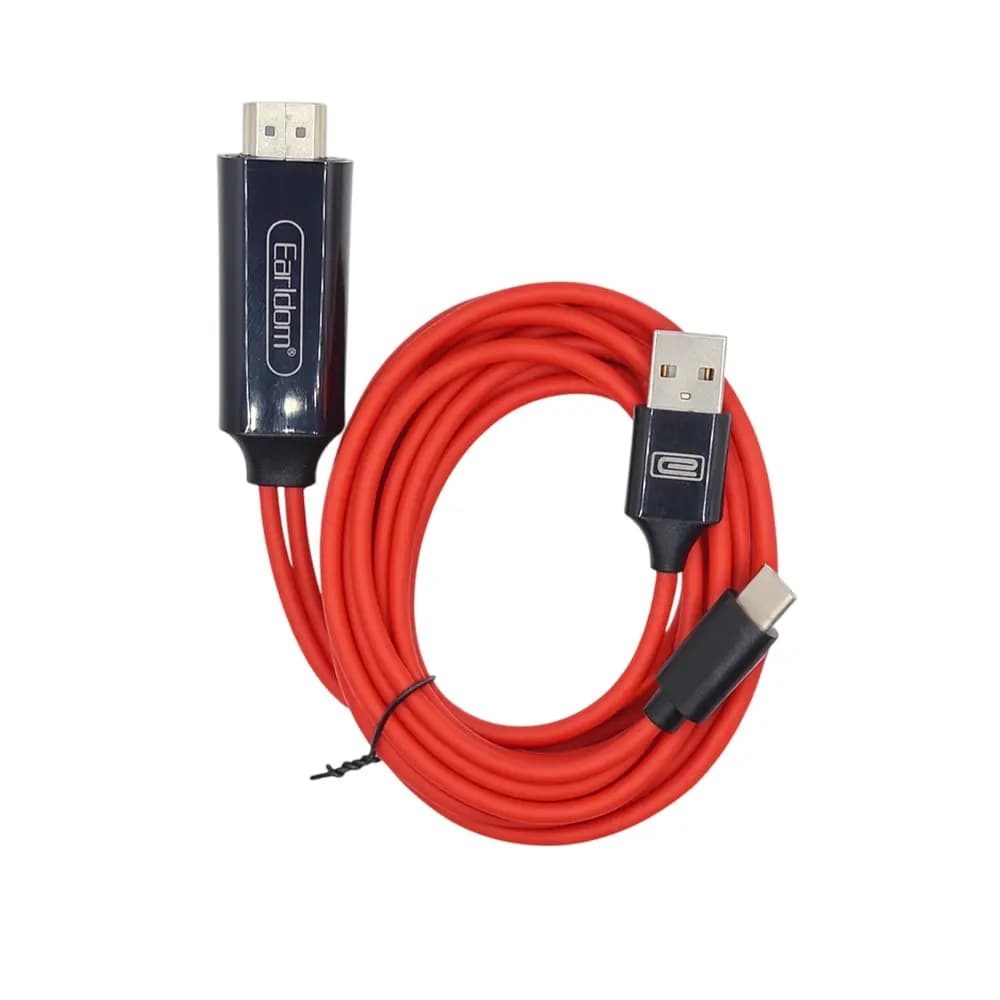کابل تبدیل Type-C به HDMI ارلدام — تصویر ۲