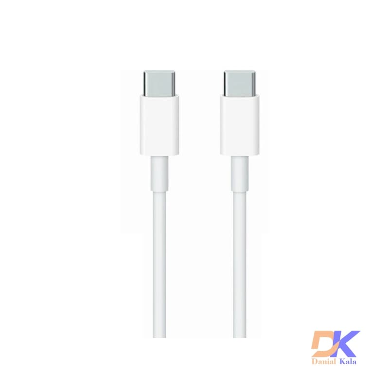 کابل شارژ دو سر تایپ C اپل 60 وات مدل A2795 درجه دو (Standard)