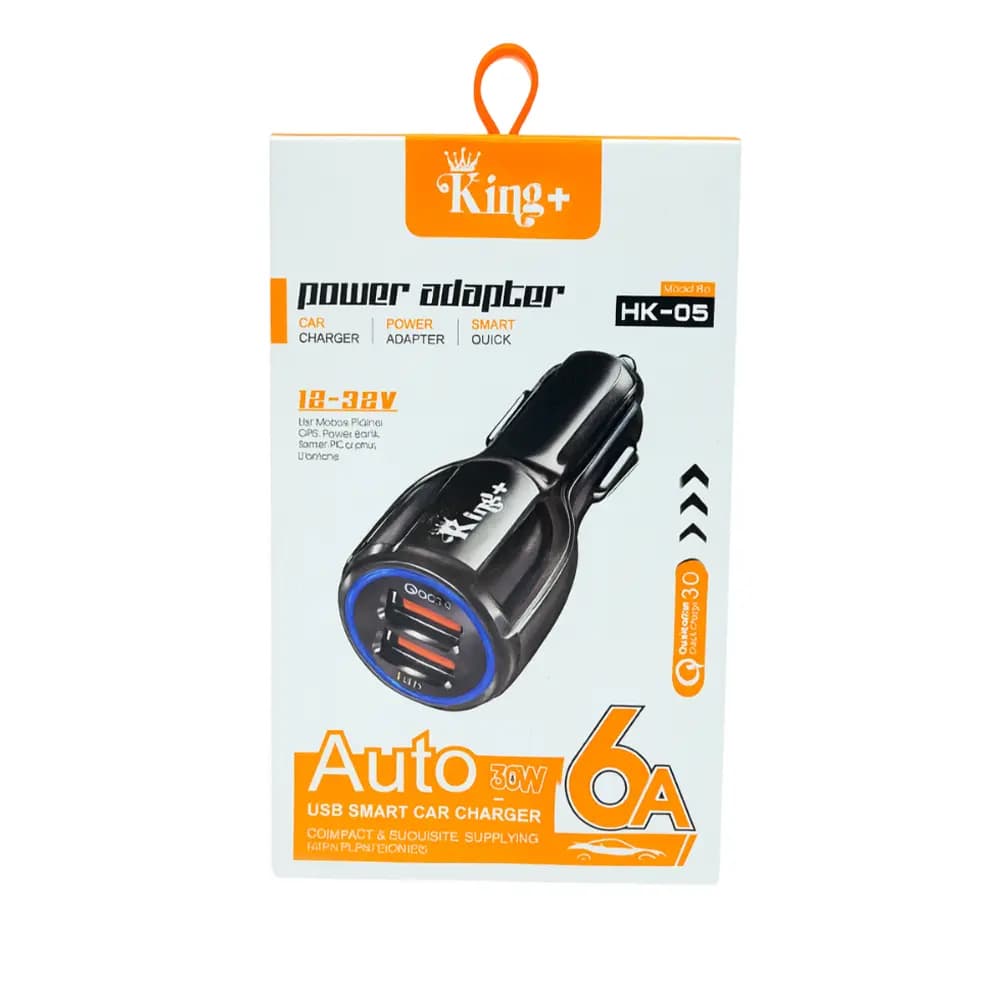 شارژر فندکی کینگ پلاس( King+) مدل HK-05 — تصویر ۲