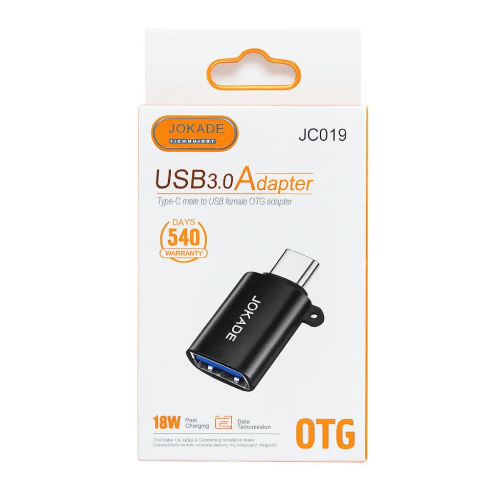 مبدل OTG جوکید مدل JC019 | اتصال فلش به گوشی — تصویر ۲