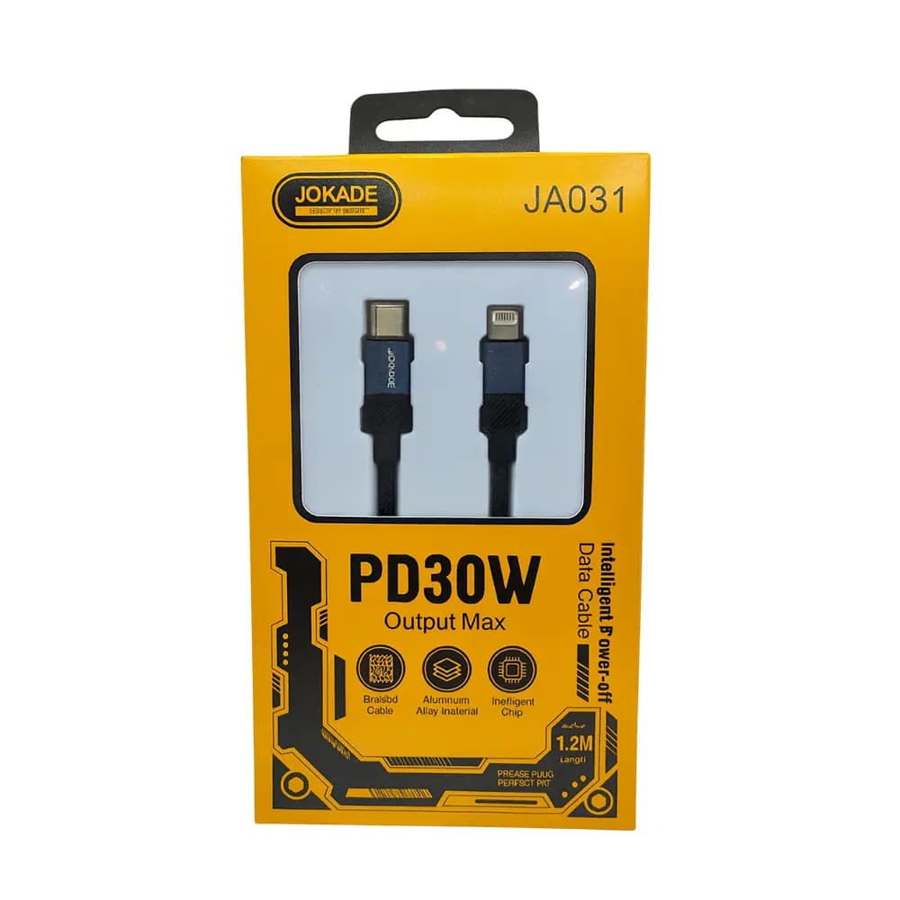 کابل شارژ Type-C به Lightning جوکید مدلJA031 | فست شارژ آیفون — تصویر ۶