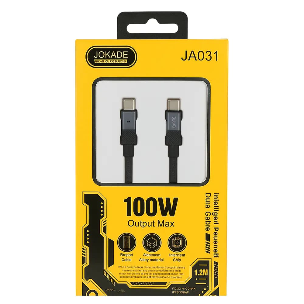 کابل دو سر Type-C سوپر فست جوکید 100W — تصویر ۵