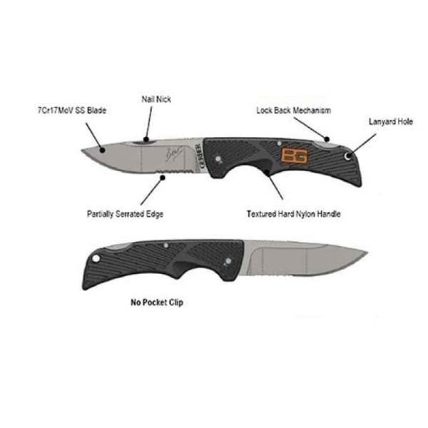 چاقو گربر مدل GERBER 115