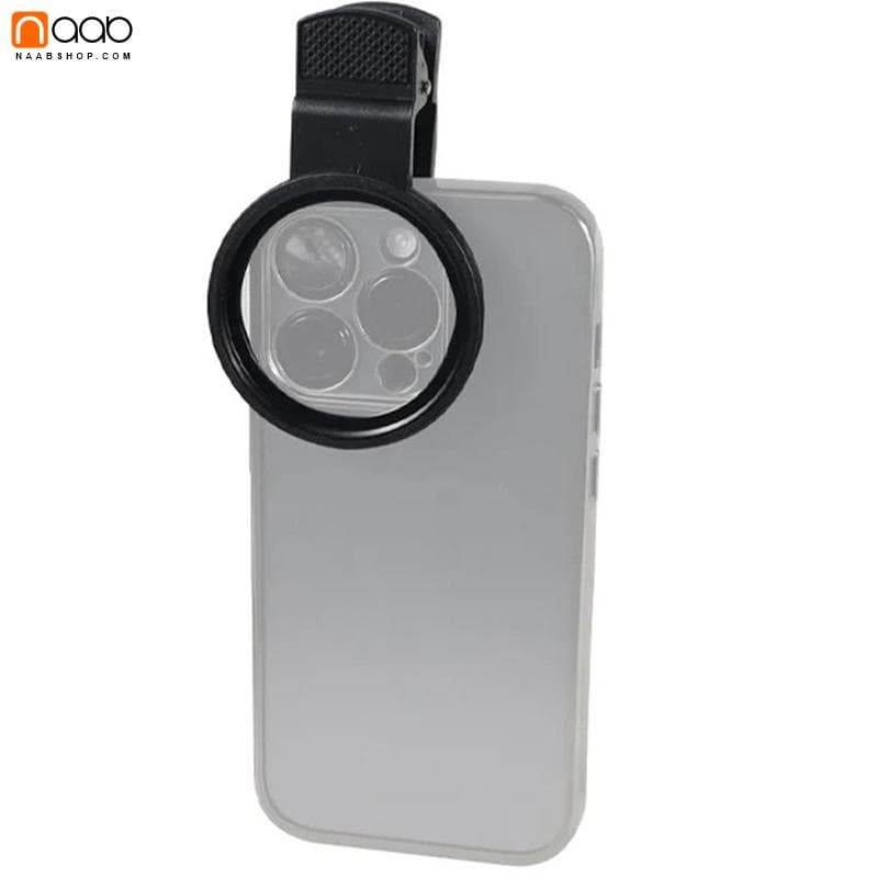 فیلتر لنز پلاریزه کلیپسی موبایل مدل 52mm CPL — تصویر ۷
