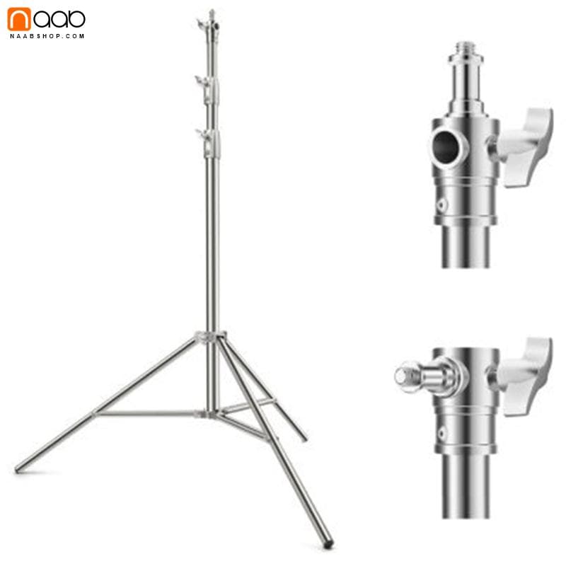 پایه فون استیل پرتابل عرض3متر 807A Portable Background holder — تصویر ۳