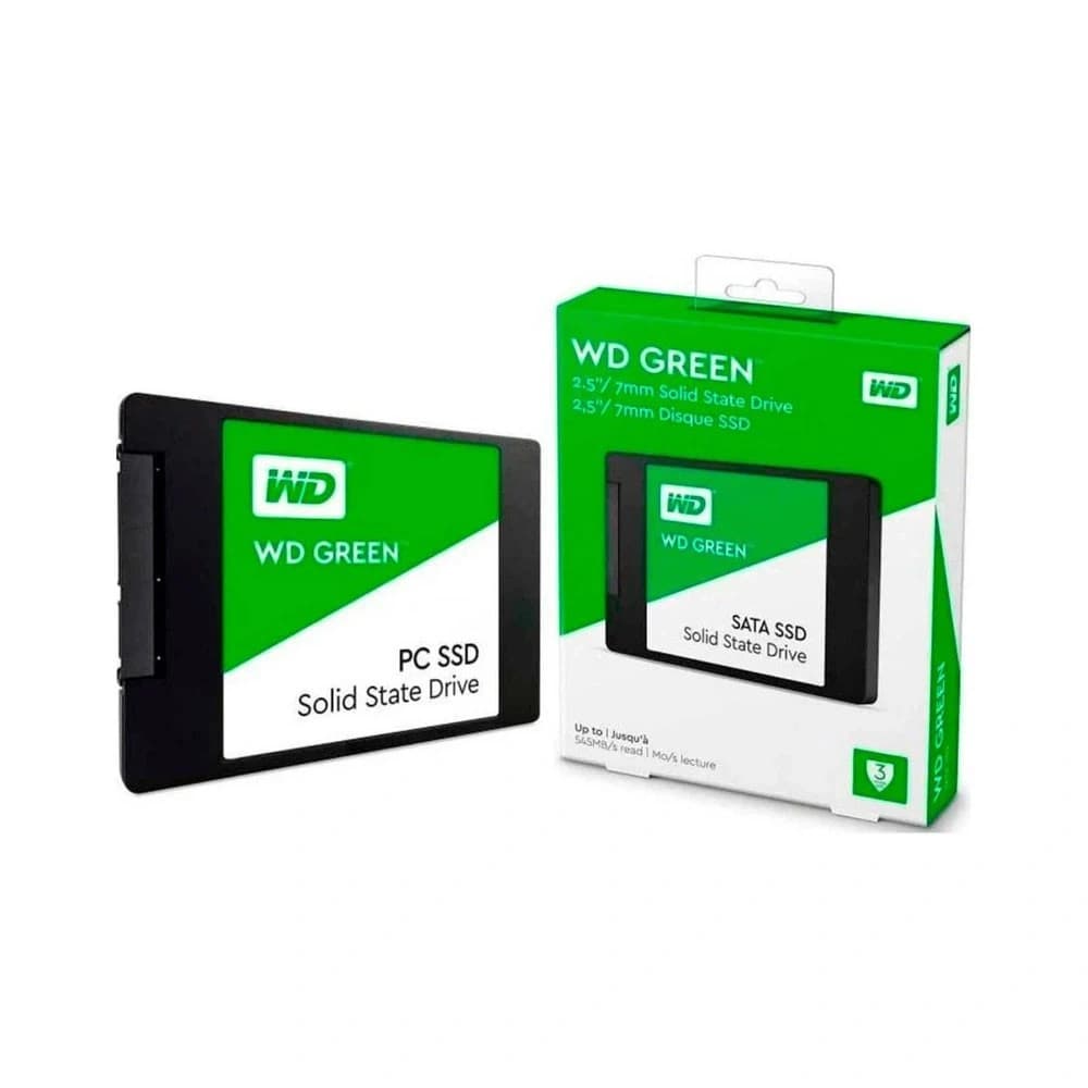 حافظه SSD اینترنال وسترن دیجیتال مدل Green ظرفیت 480 گیگابایت — تصویر ۳