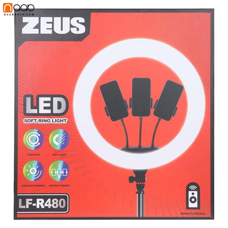 رینگ لایت 85 وات زئوس مدل ZEUS LFR 480 — تصویر ۳