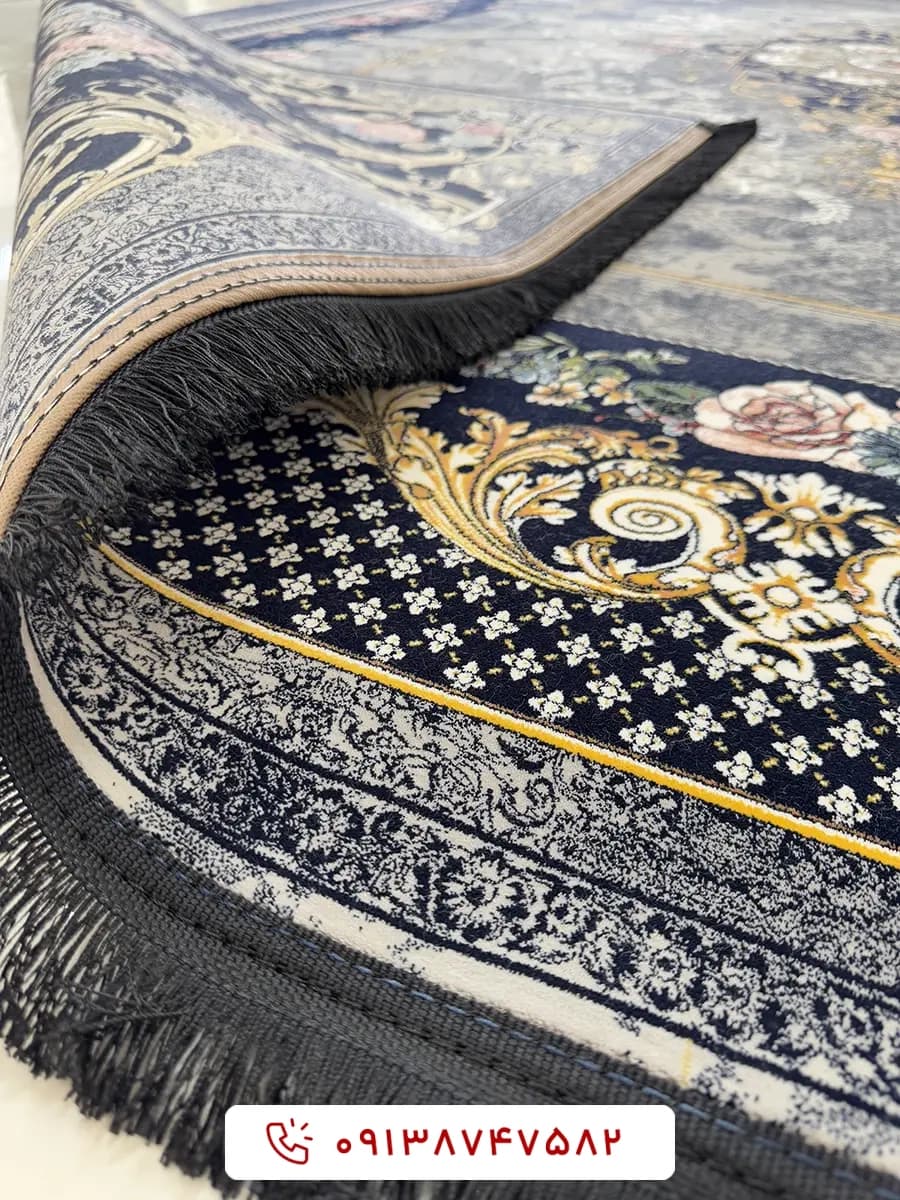 فرش طرح ملودی 1200 شانه فیلی — تصویر ۲