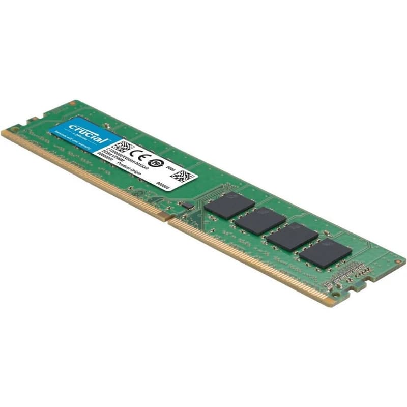 رم دسکتاپ DDR4 تک کاناله 3200 مگاهرتز CL22 کروشیال Crucial مدل PC4-25600 ظرفیت 16 گیگابایت — تصویر ۴
