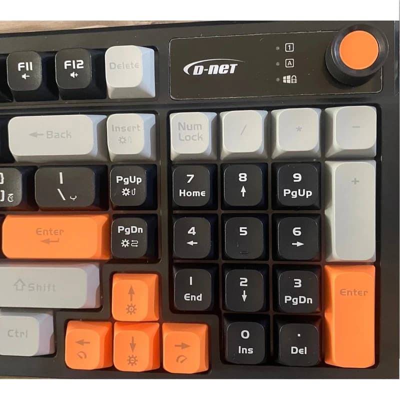 کیبورد گیمینگ دی‌نت DNET مدل DT-984 — تصویر ۲