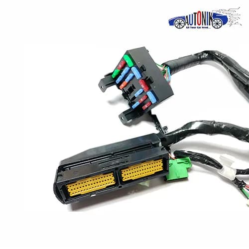 دسته سیم موتور پراید زیمنس فن 2دور با ایمو SH12R67020- دناکو — تصویر ۲
