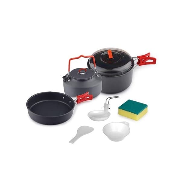 ست ظروف اسنوهاک مدل SN-D55 درب شیشه ای — تصویر ۲
