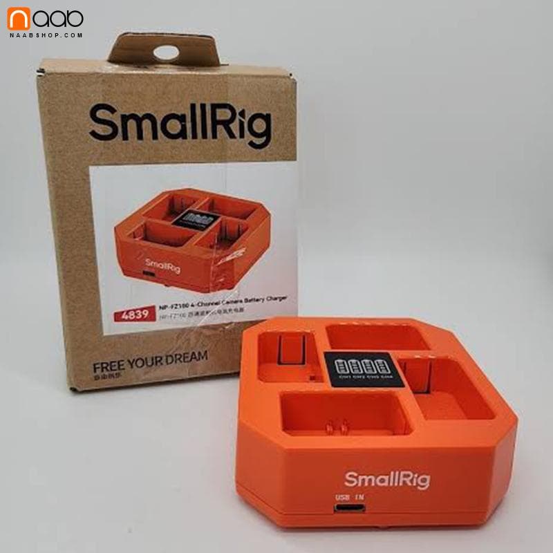 شارژر باتری4 تایی SmallRig Portable Charger Case for NP-FZ100 — تصویر ۷