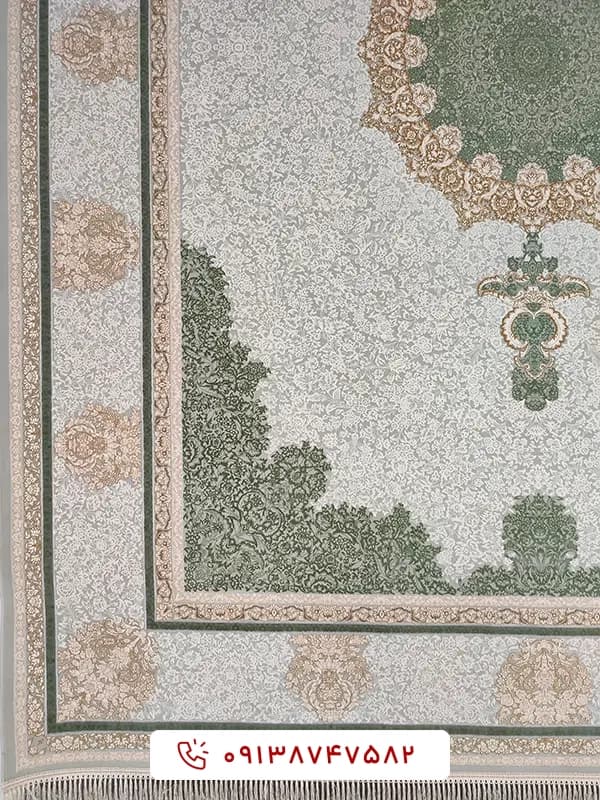 فرش پالیز 1200 شانه فیلی سبز — تصویر ۲