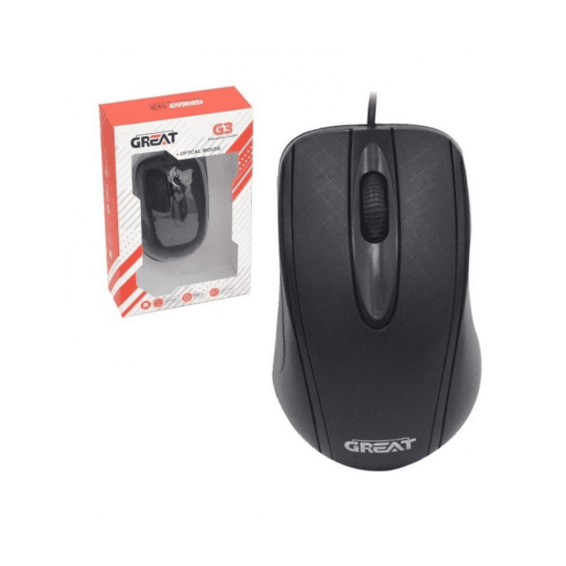 موس با سیم گریت mouse great G3