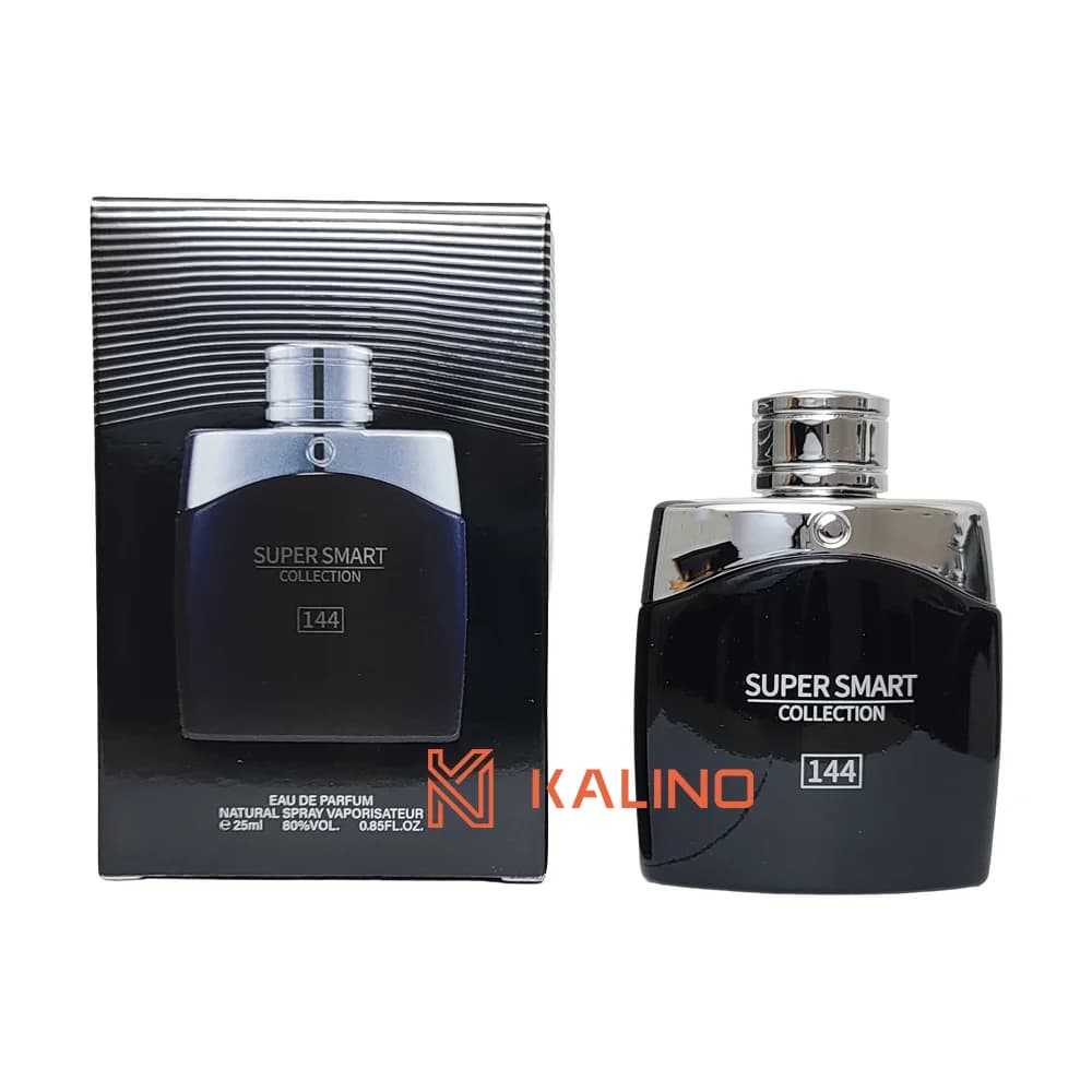 ادکلن مردانه مونت بلنک لجند سوپر اسمارت کد 144 حجم 25 میل | Super Smart Mont Blanc Legend