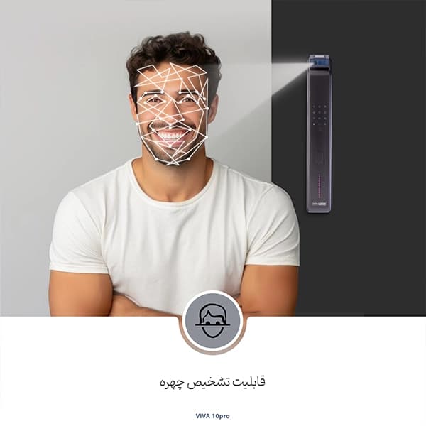دستگیره هوشمند اچ تی ان (HTN) مدل Viva10 Pro — تصویر ۵