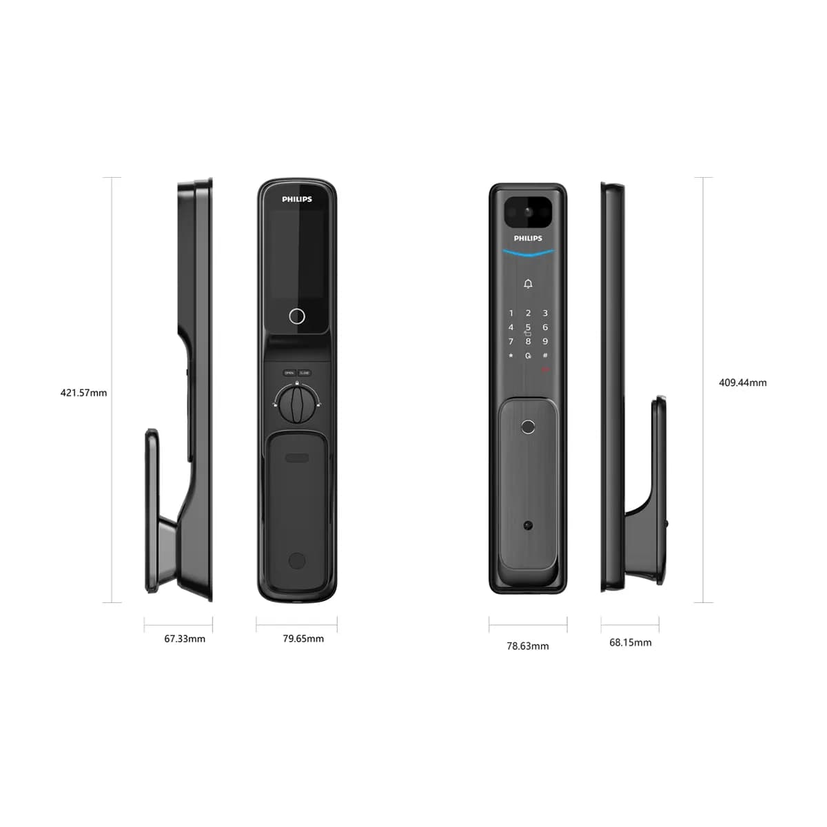 دستگیره هوشمند فیلیپس مدل ALPHA-VP-5HWS — تصویر ۶