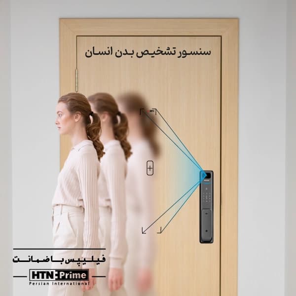 دستگیره هوشمند فیلیپس مدل ALPHA-VP-5HWS — تصویر ۲