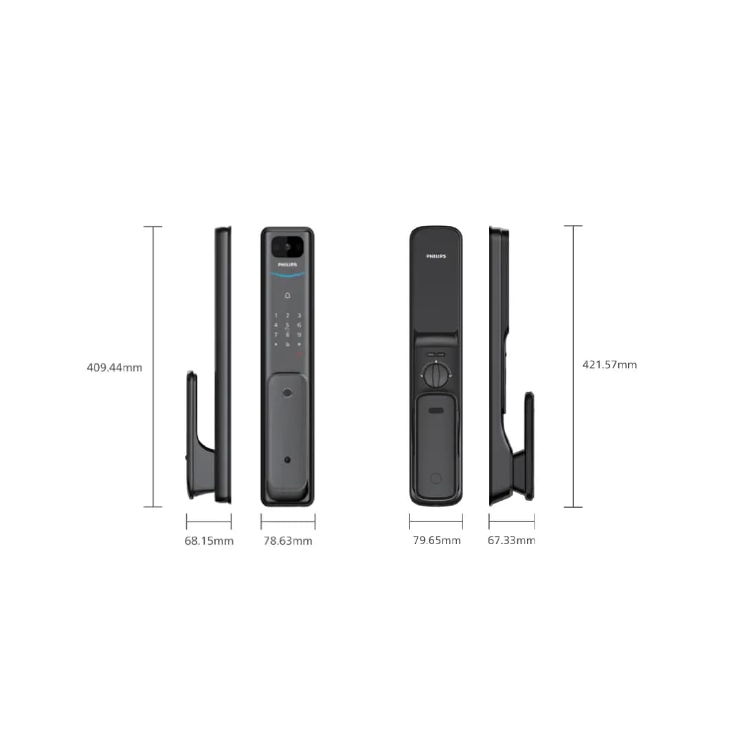 دستگیره هوشمند فیلیپس مدل ALPHA-V-5HWS — تصویر ۶