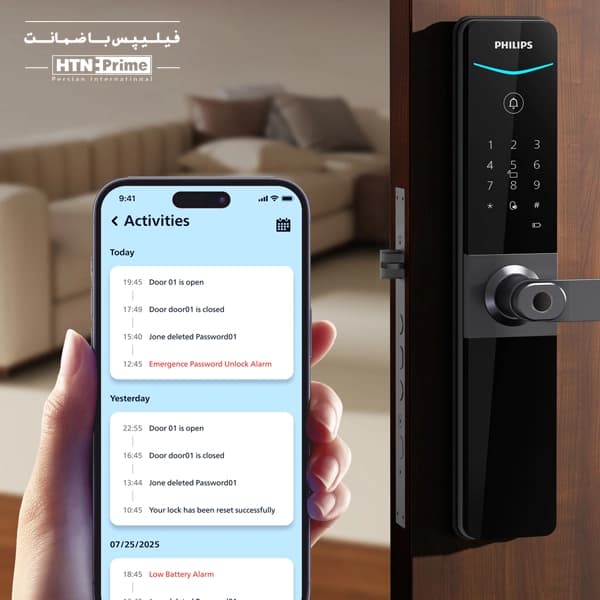 دستگیره هوشمند فیلیپس مدل DDL610-5HBS — تصویر ۲