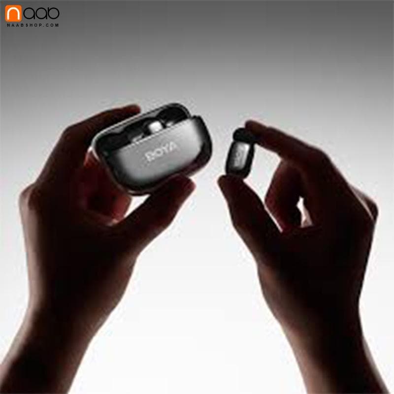 میکروفون بی سیم بویا BOYA mini 2-02 TYPE C Silver — تصویر ۶