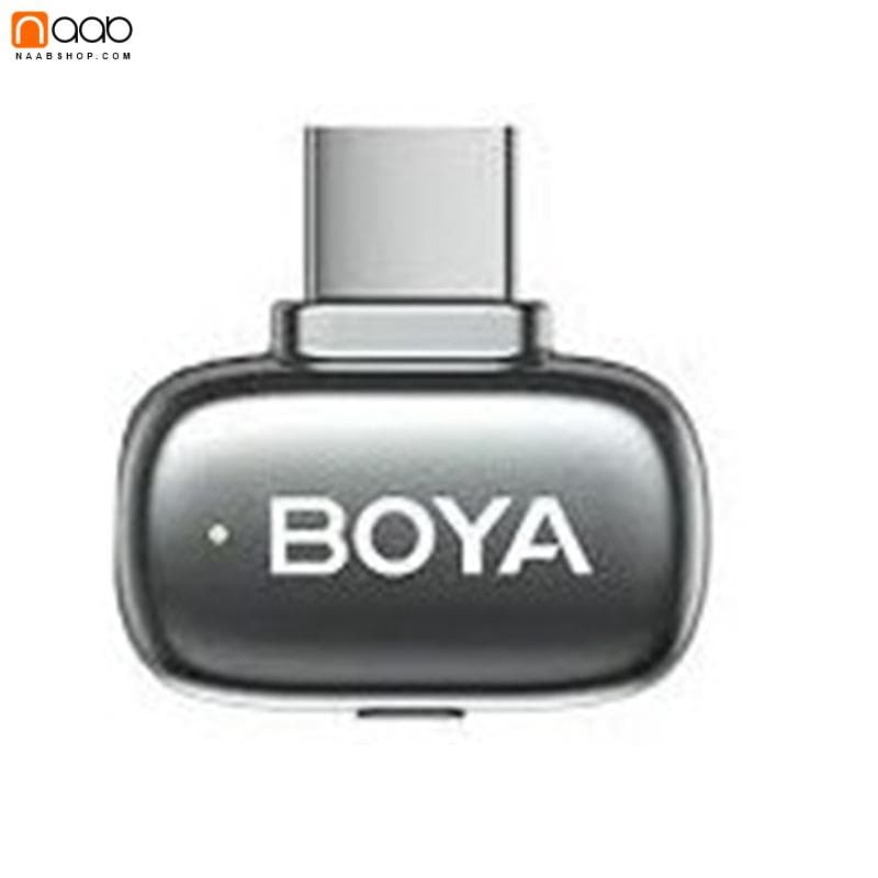 میکروفون بی سیم بویا BOYA mini 2-02 TYPE C Silver — تصویر ۵