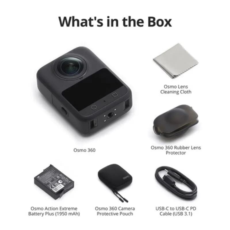 دوربین اکشن DJI Osmo 360 Action Camera Standard — تصویر ۱۰